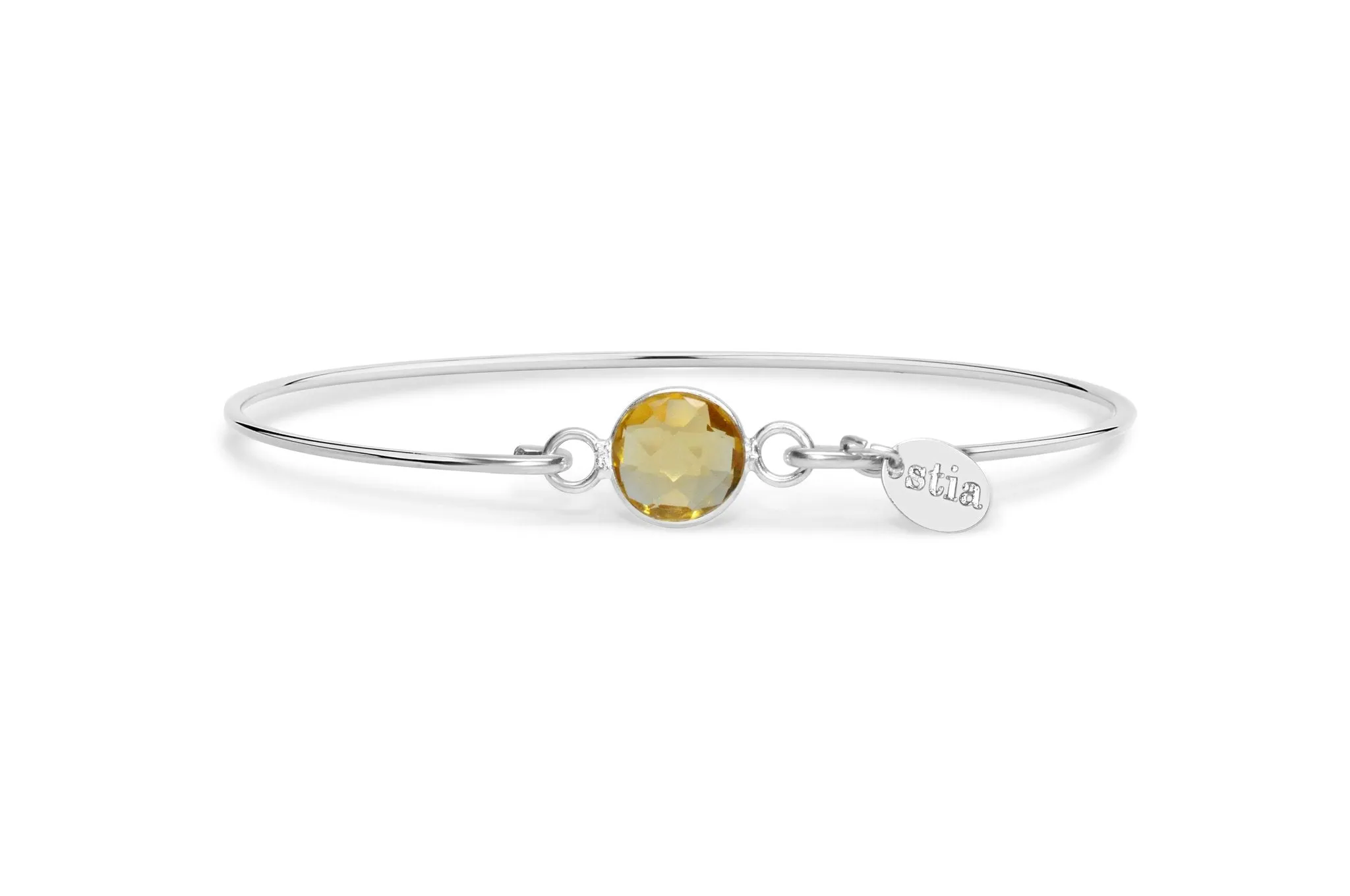 Signature Skinny Bracelet Citrine