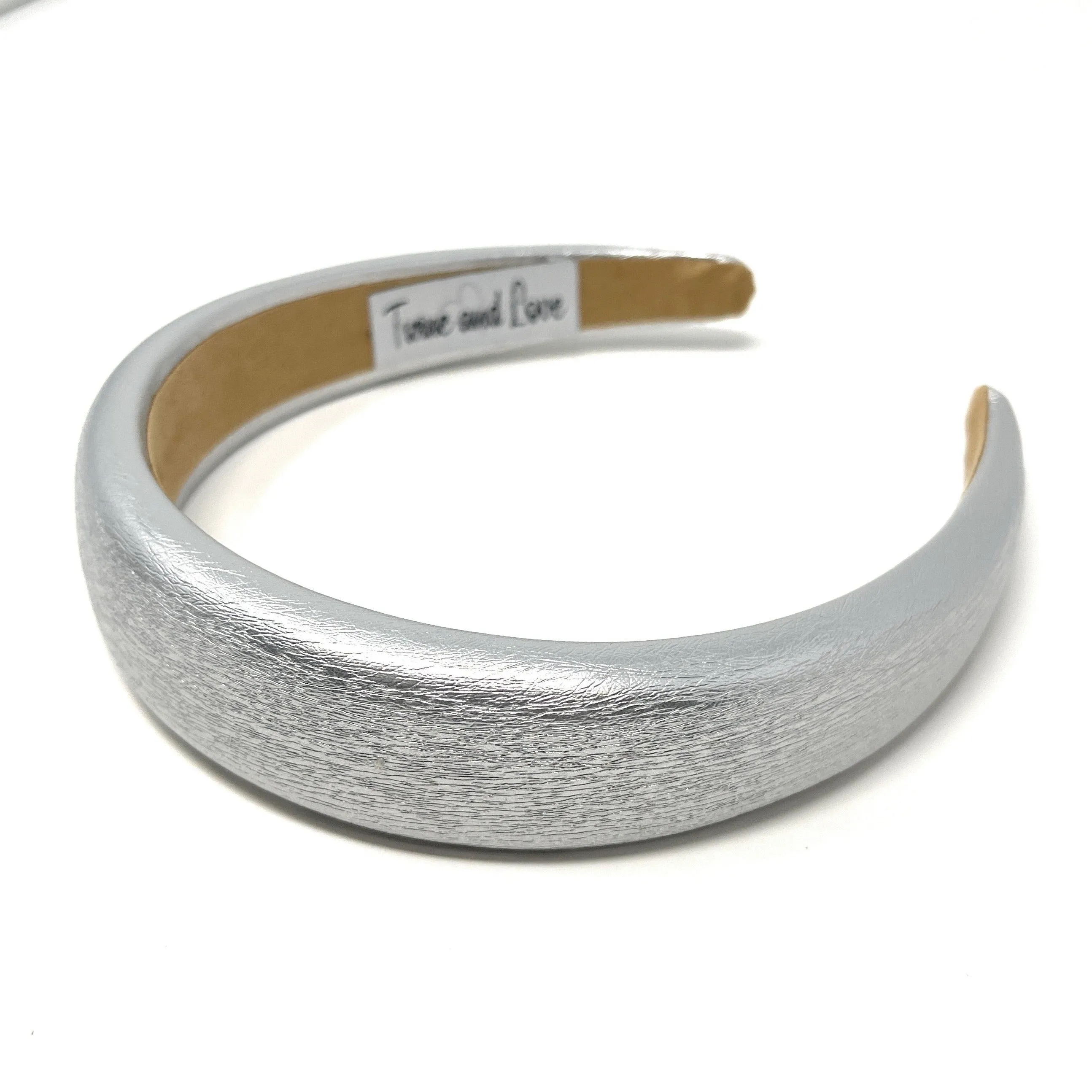 Silver Padded Headband