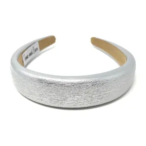 Silver Padded Headband