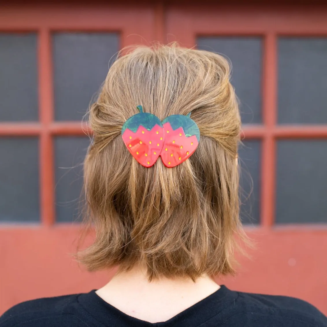 Strawberry French Barrette