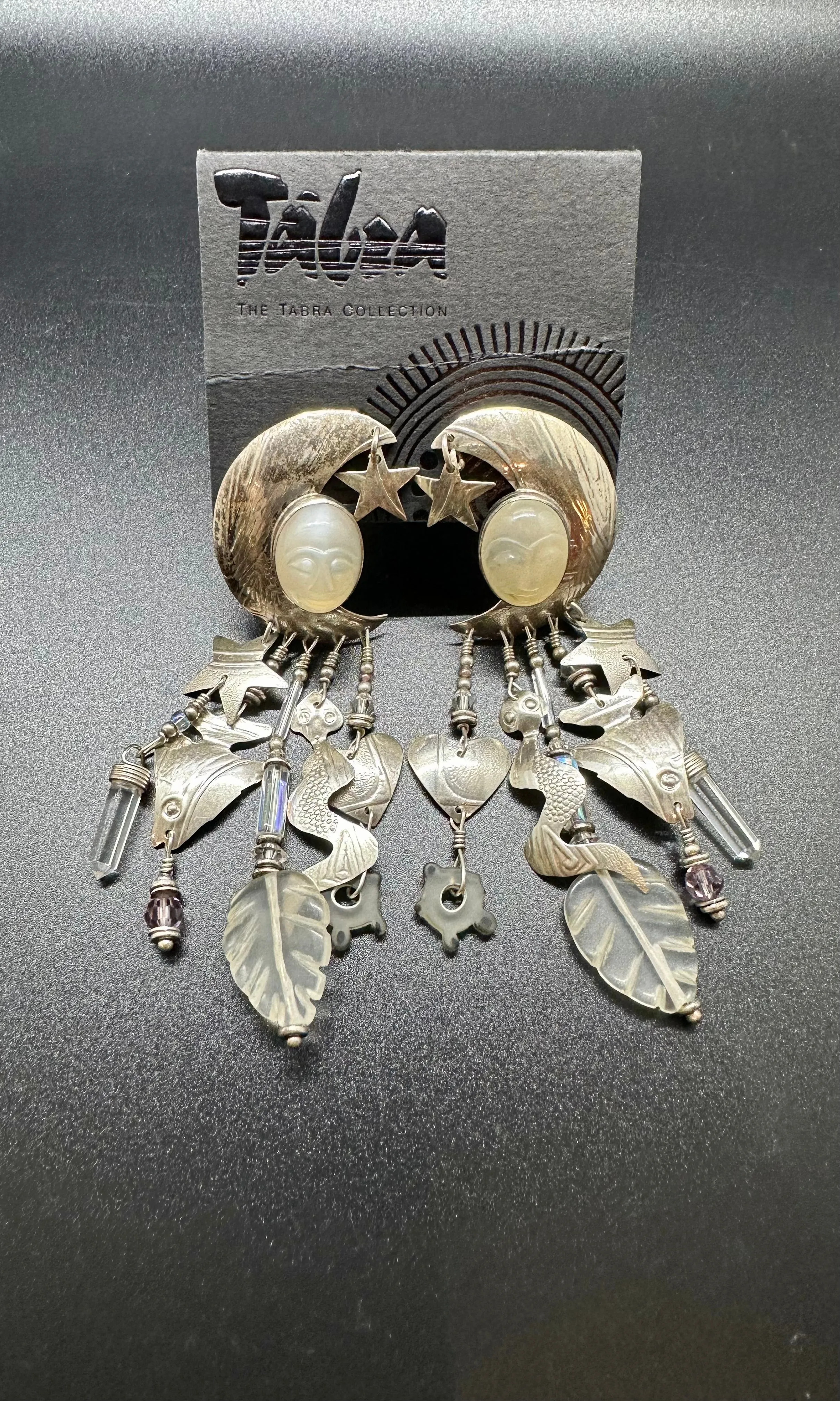 TABRA MOONSTONE Earrings