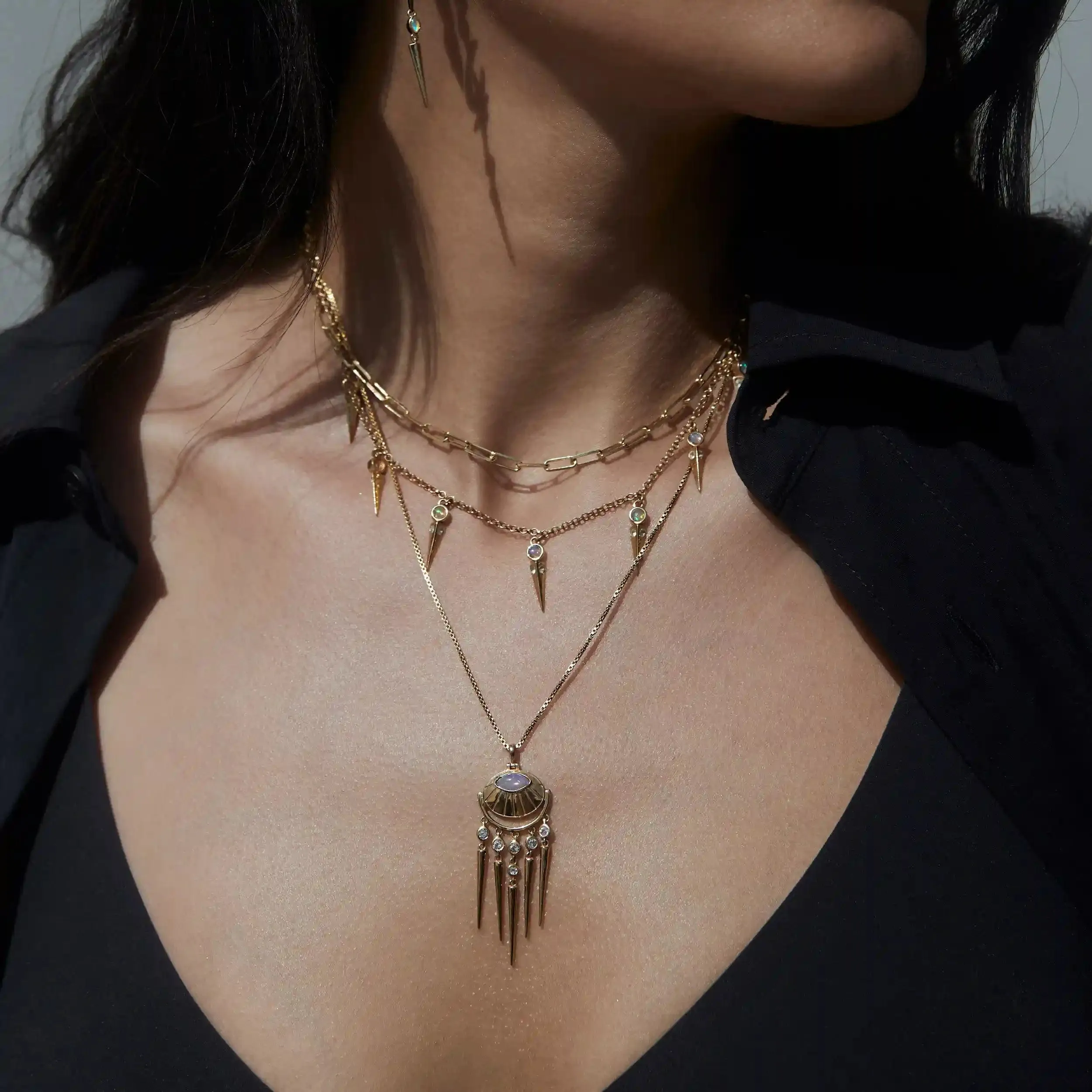 The Fire Within Necklace Set