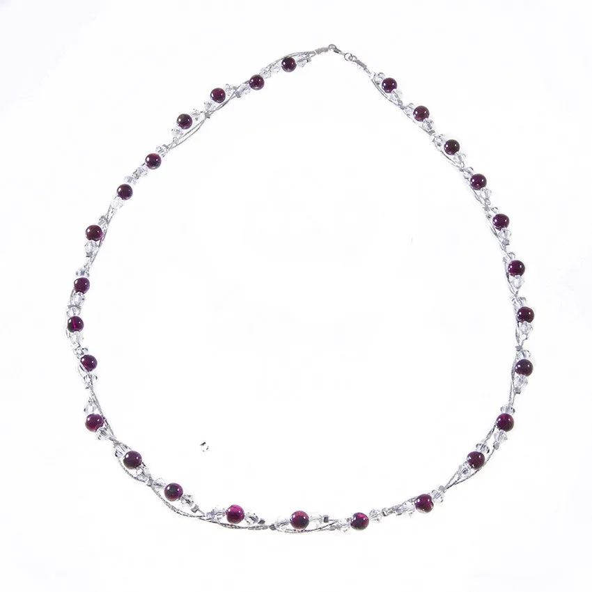 Xuxek Necklace - Garnet