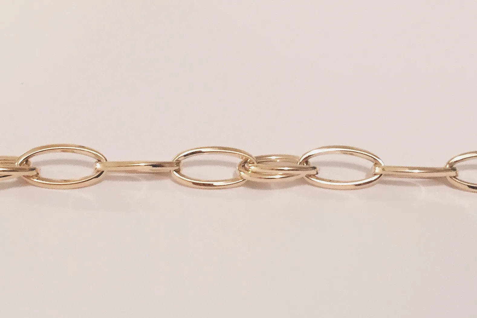 Yellow Gold Double Marquise Link Bracelet